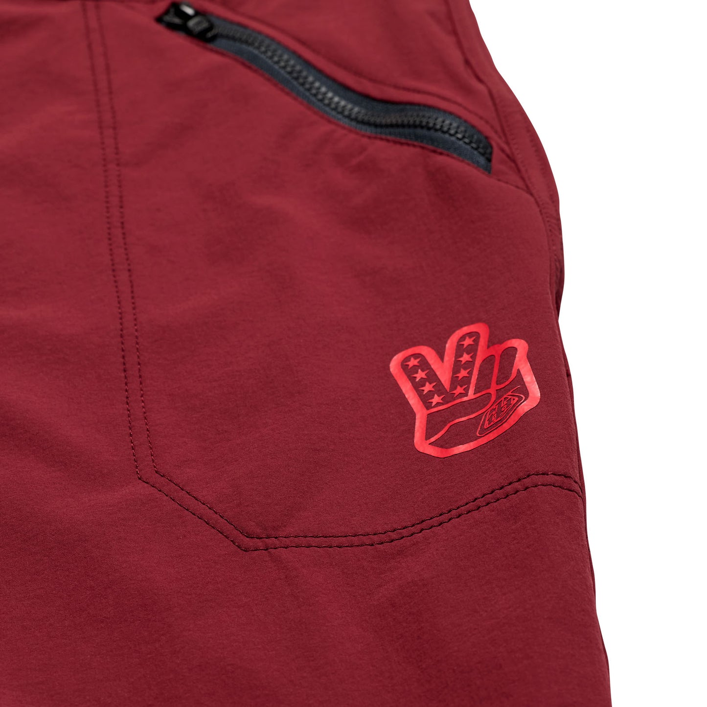 Short Skyline Trail avec doublure Mono Oxblood