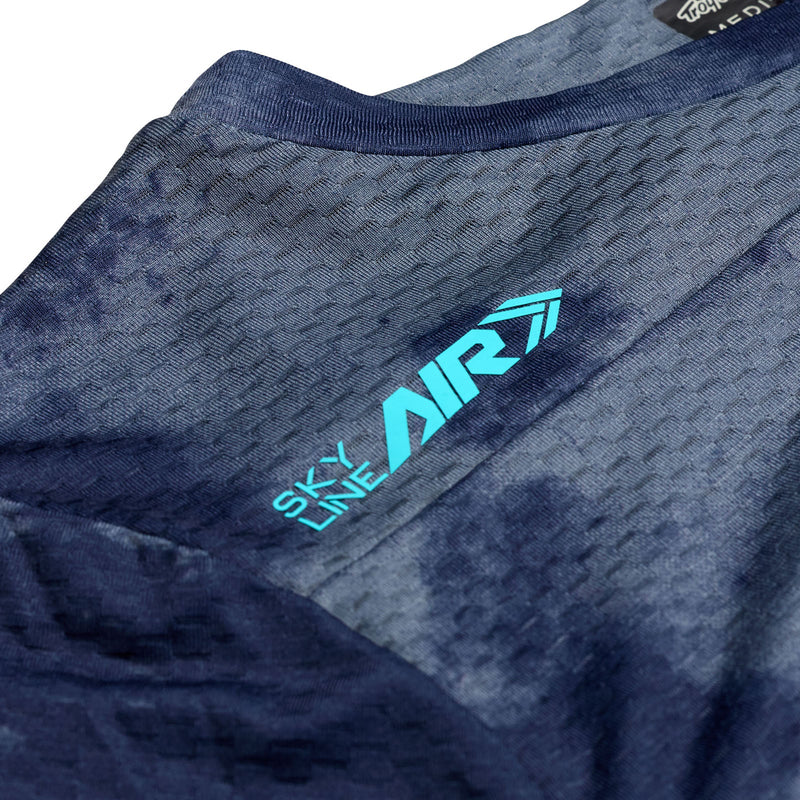 Maillot à manches longues Skyline Air, couleur acier évasé