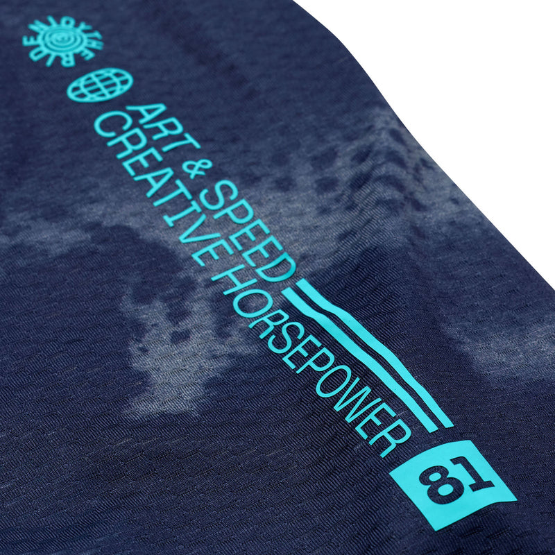 Maillot à manches longues Skyline Air, couleur acier évasé