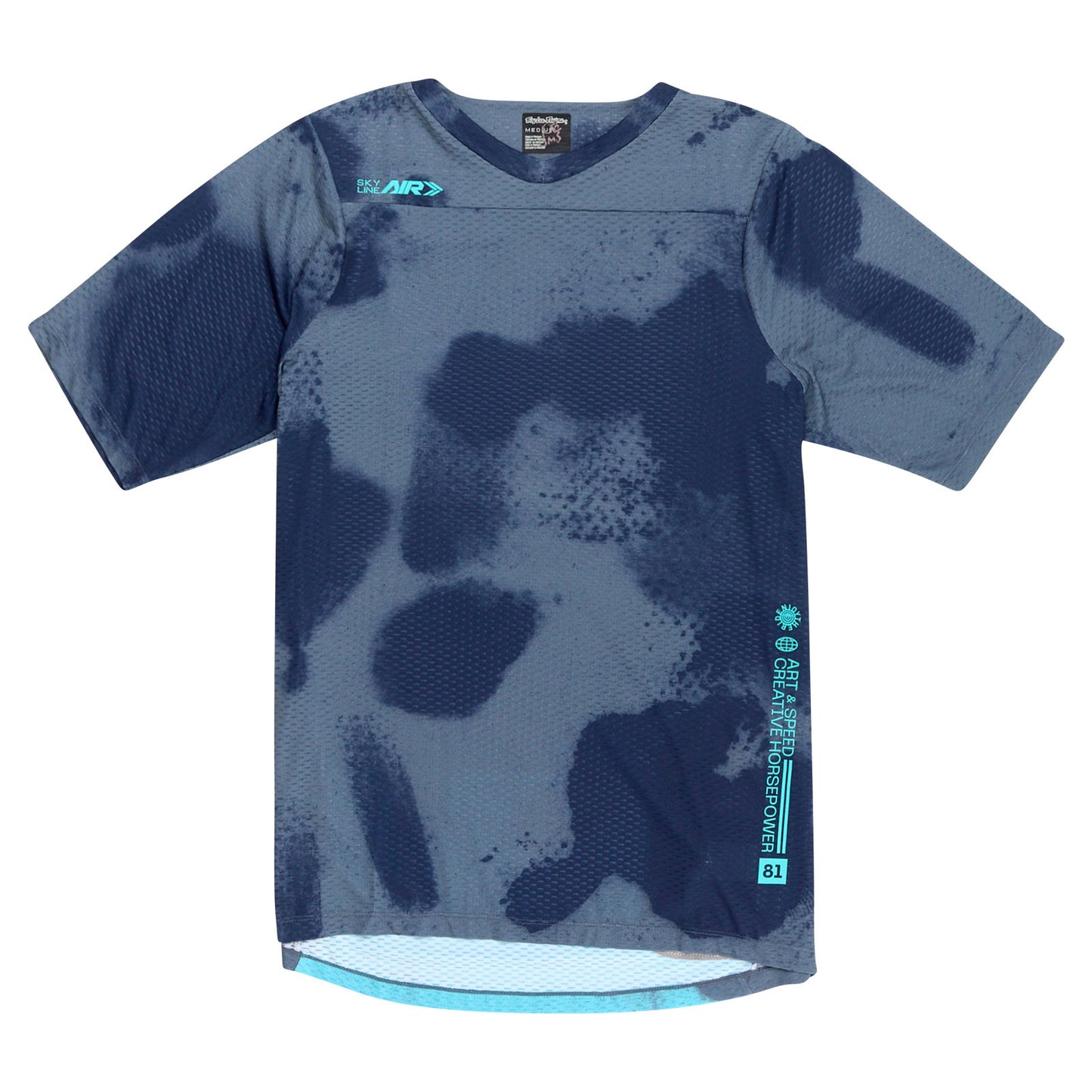 Skyline Air Short Sleeve Jersey Flared Steel