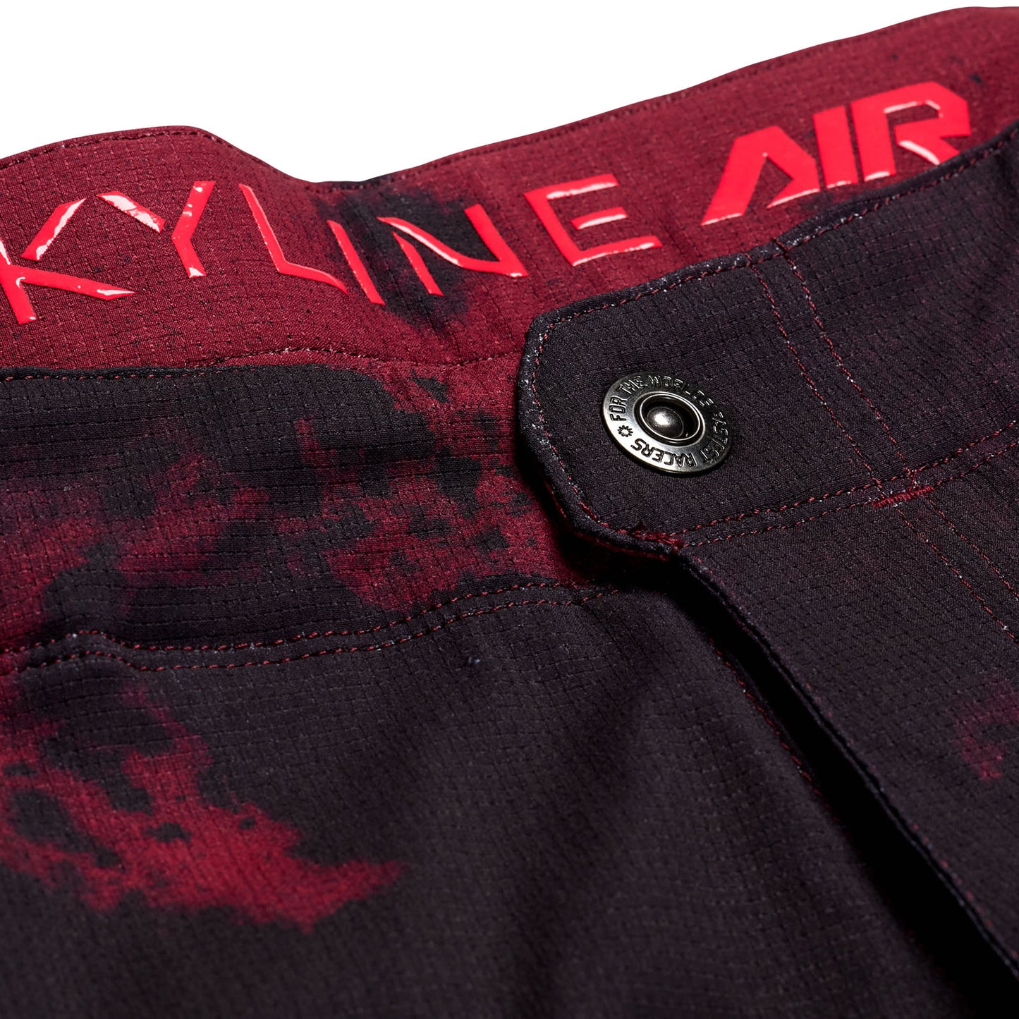 Short Skyline Air avec doublure évasée, couleur bordeaux
