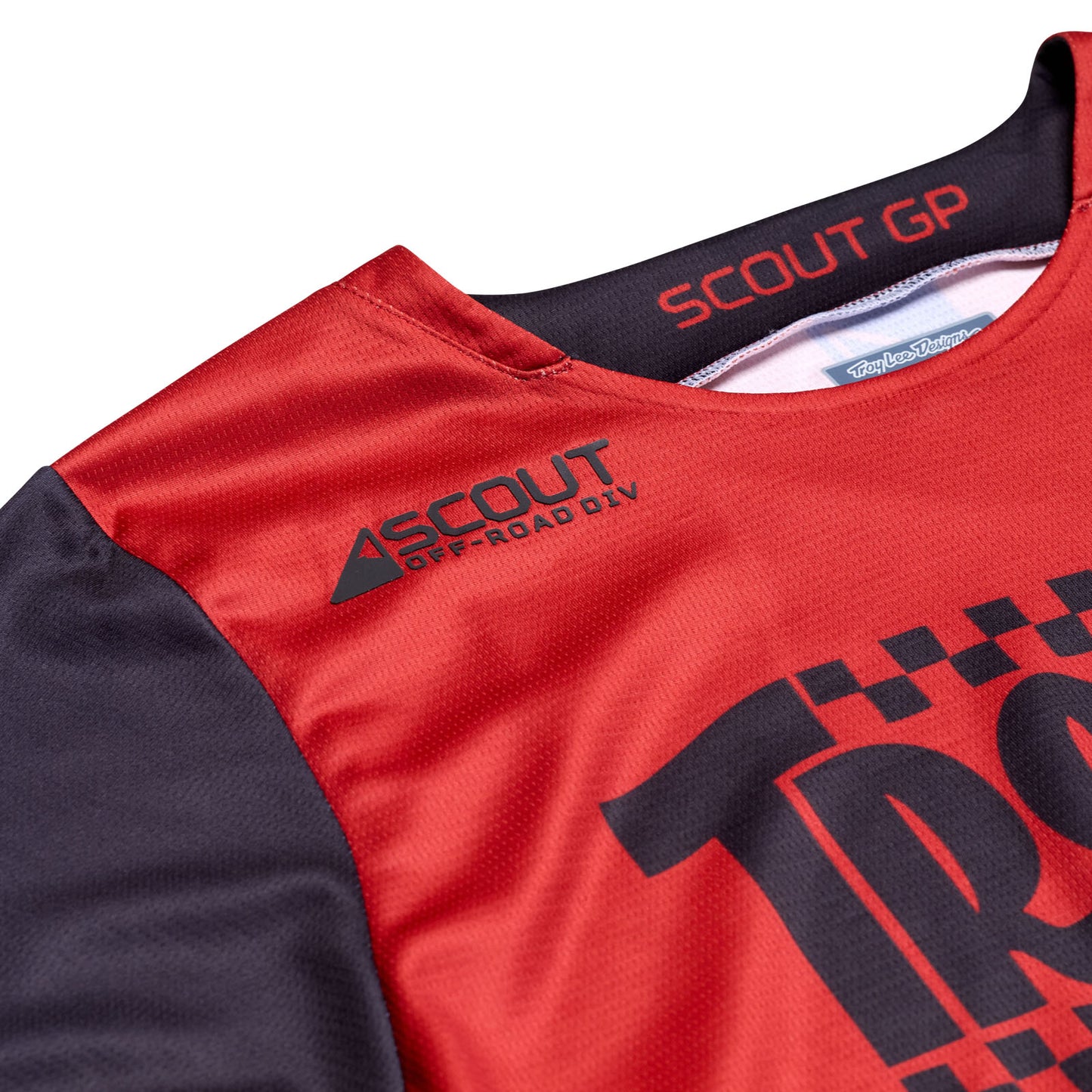 Maillot Scout GP Big Lee Noir / Orange brûlé