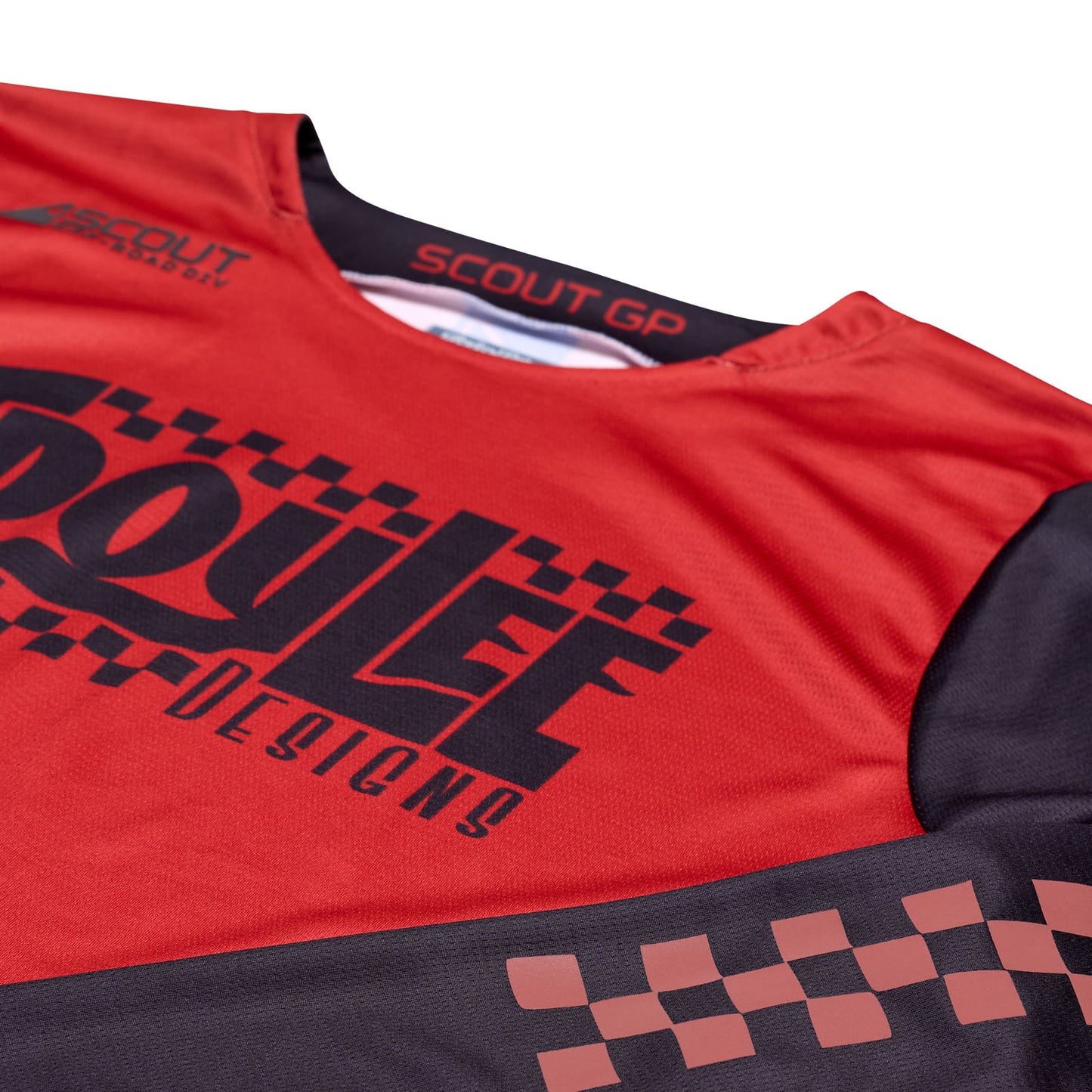 Maillot Scout GP Big Lee Noir / Orange brûlé
