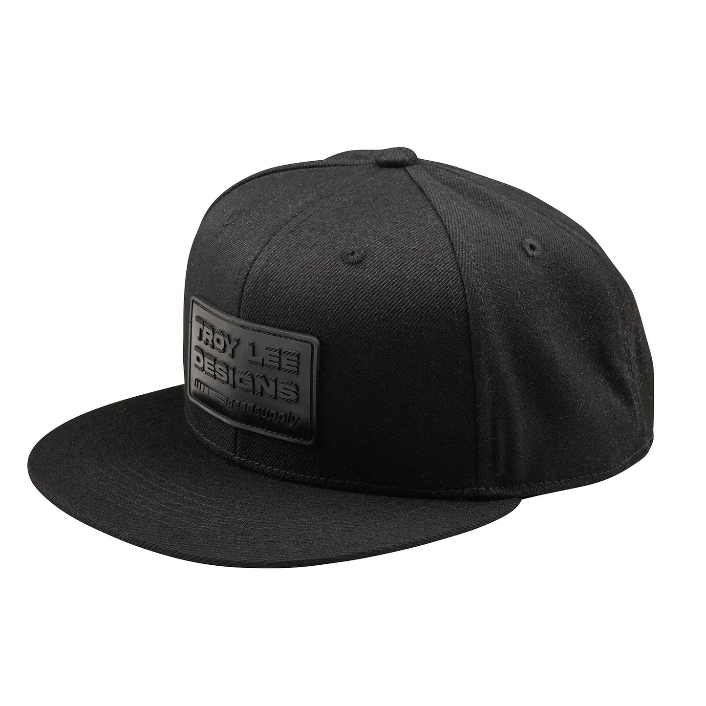 Flat Bill Snapback Factory Black