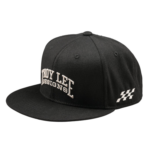 Flat Bill Snapback Scholar Black