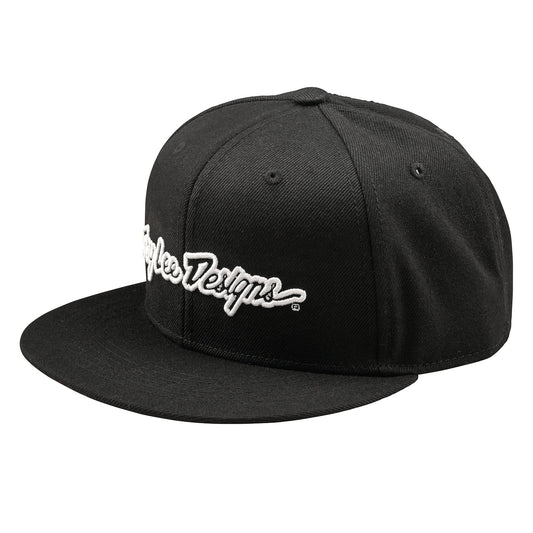 Flat Bill Snapback Signature Black