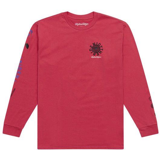Long Sleeve Tee Enjoy Fuchsia