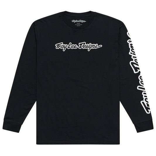 Long Sleeve Tee Signature Black