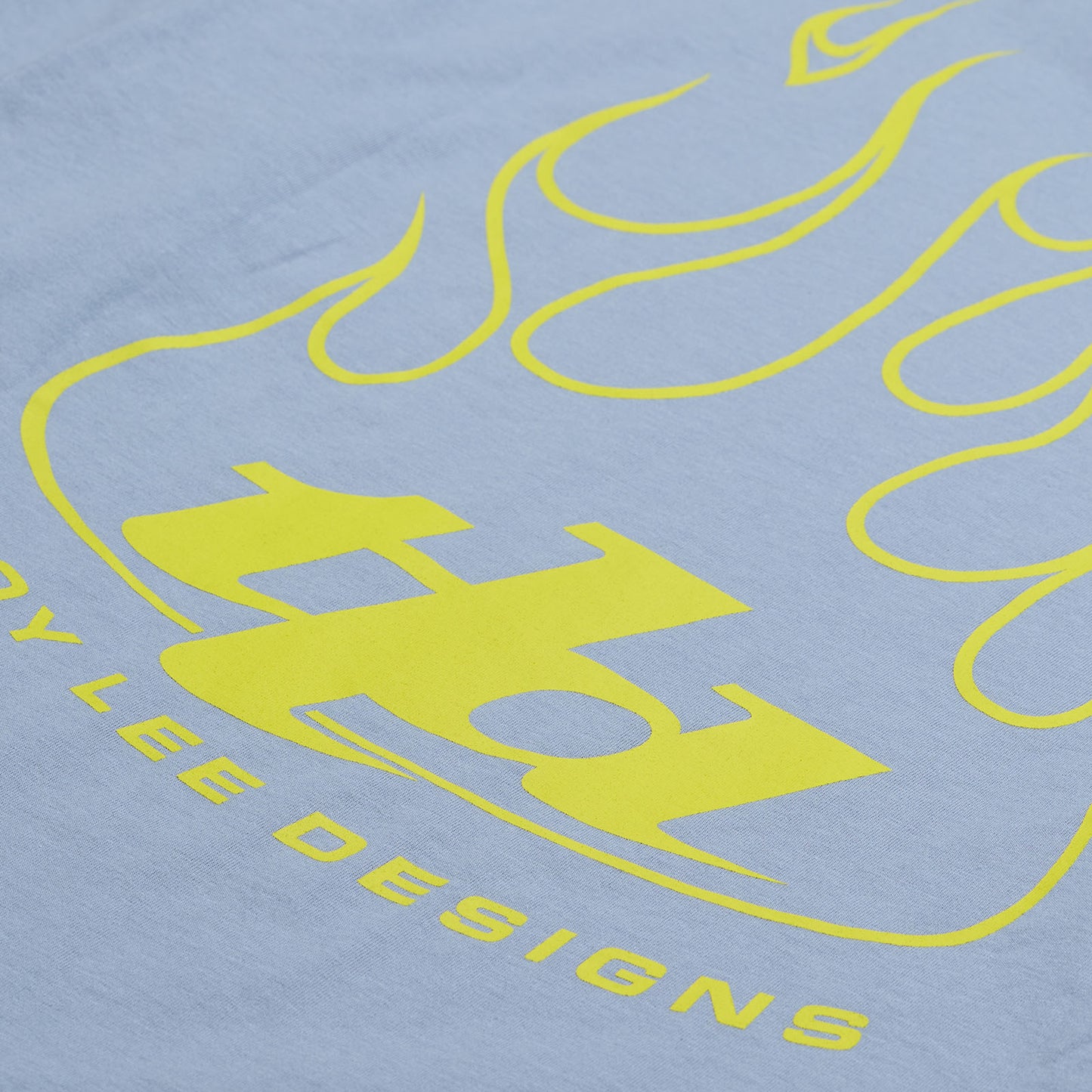 Long Sleeve Tee Torched Smoke Blue