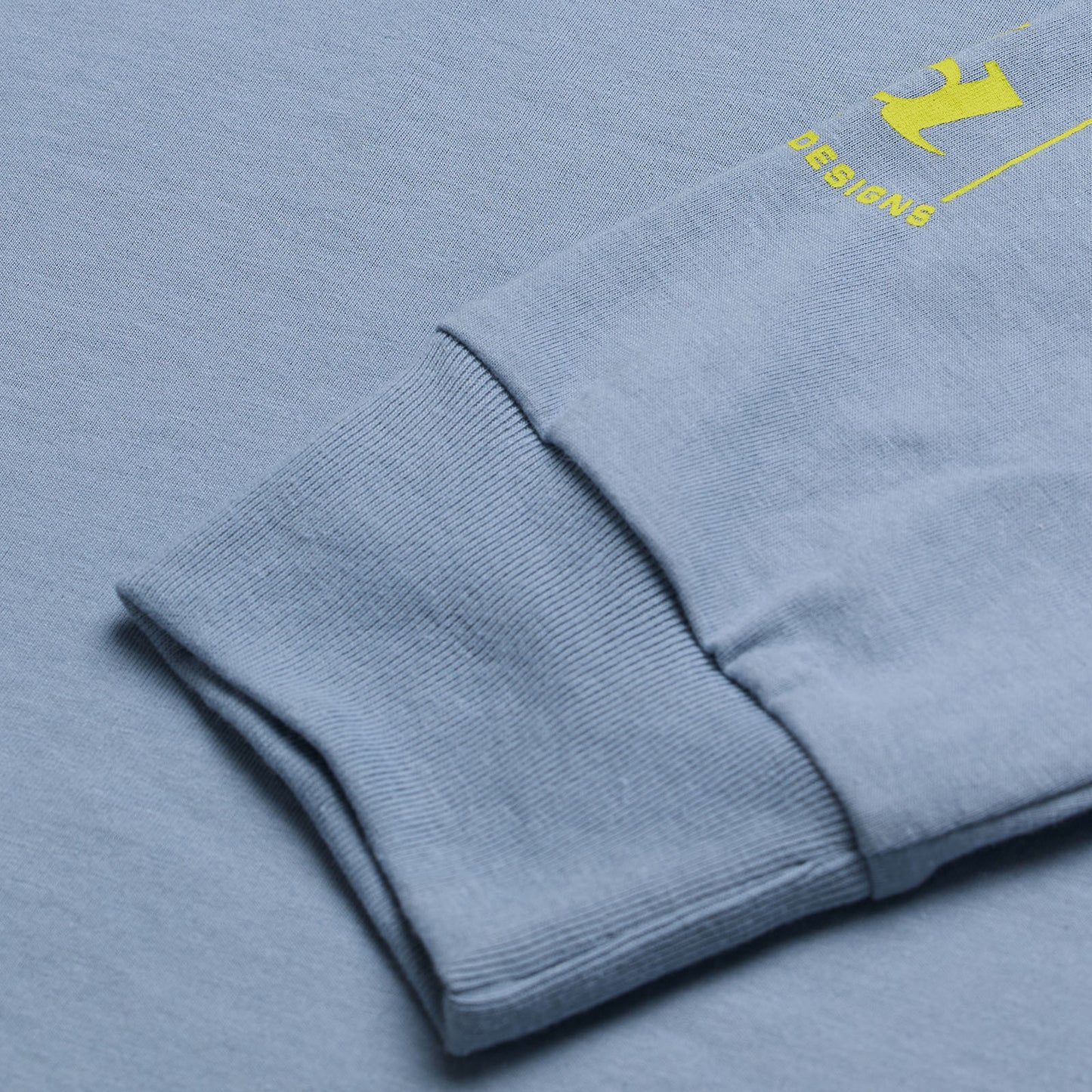 Long Sleeve Tee Torched Smoke Blue