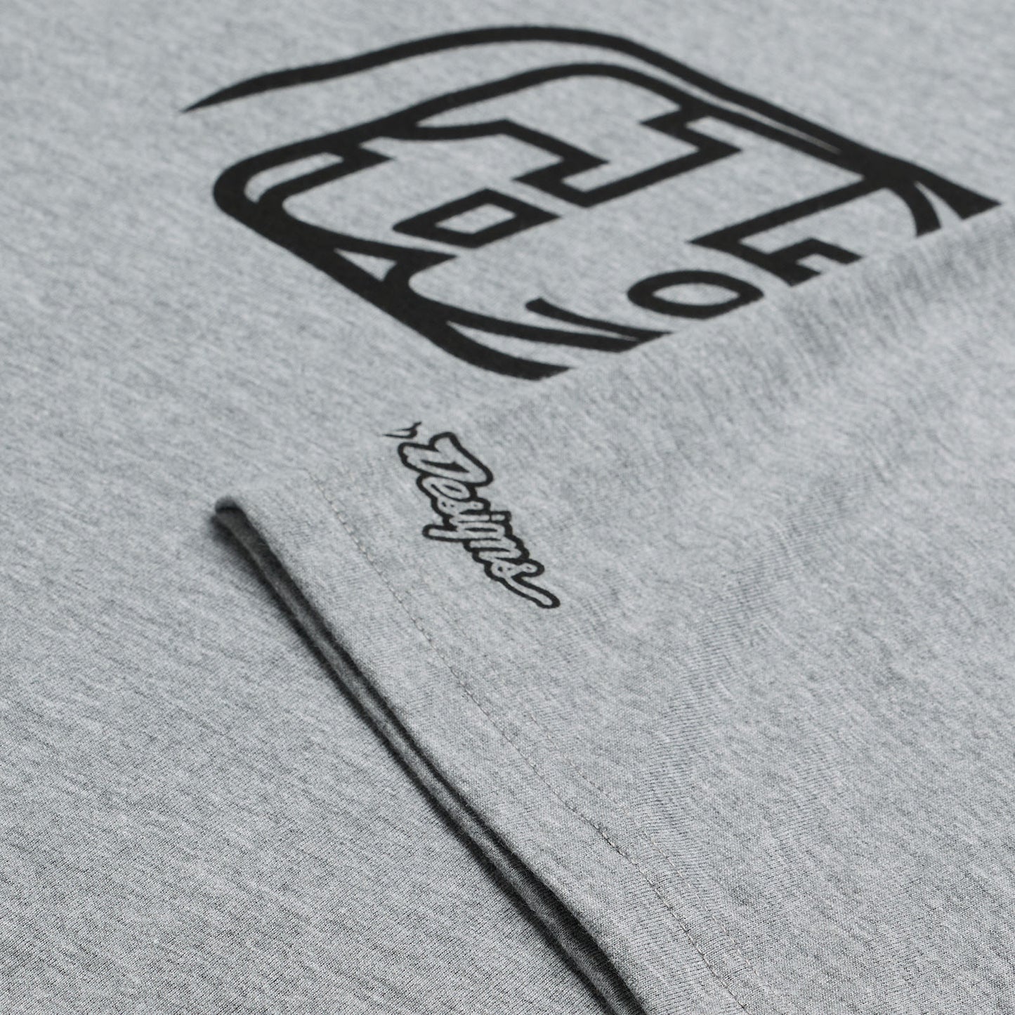 Short Sleeve Tee Badge Gray Heather