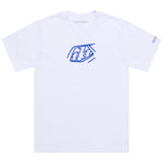 T-shirt à manches courtes avec badge blanc