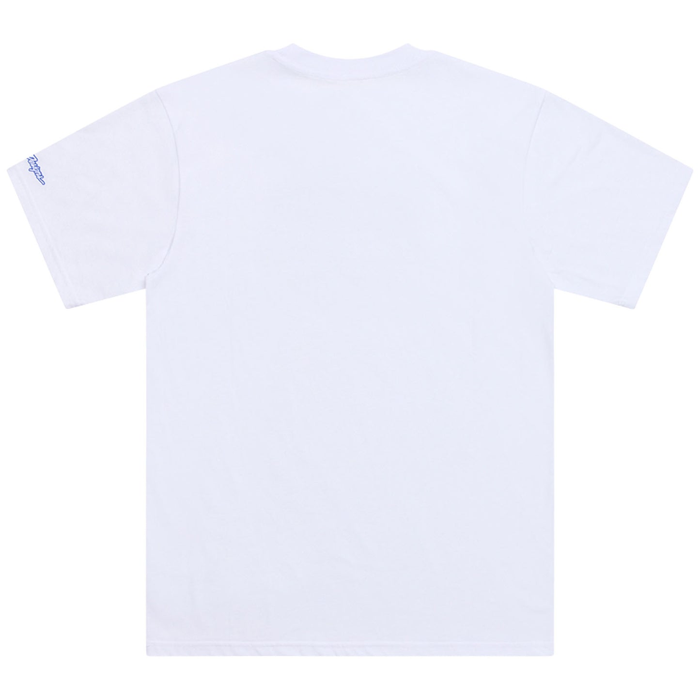 T-shirt à manches courtes avec badge blanc