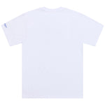 T-shirt à manches courtes avec badge blanc