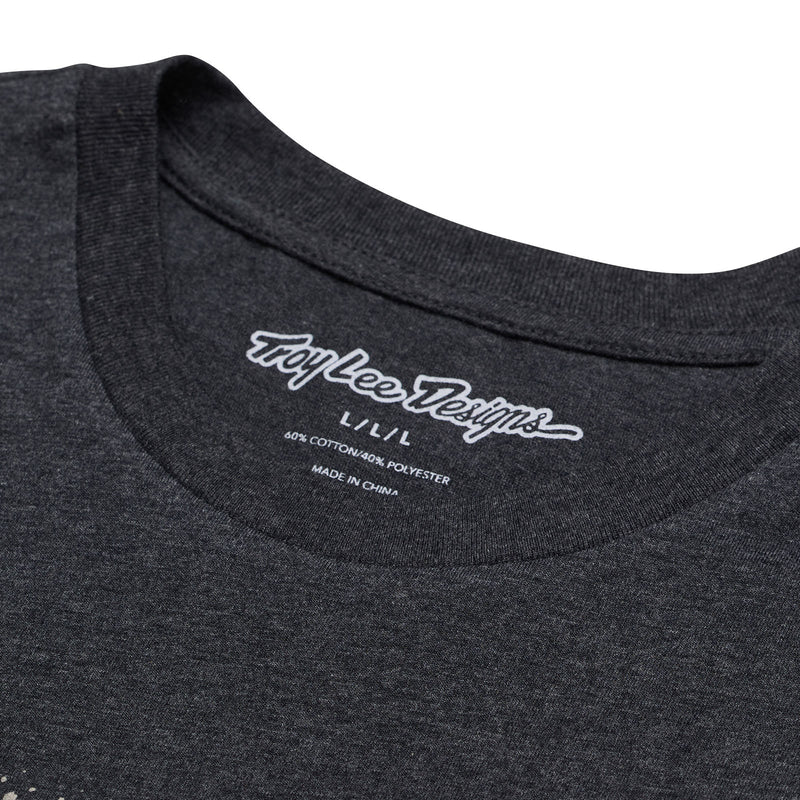 Short Sleeve Tee Fade Out Black Heather