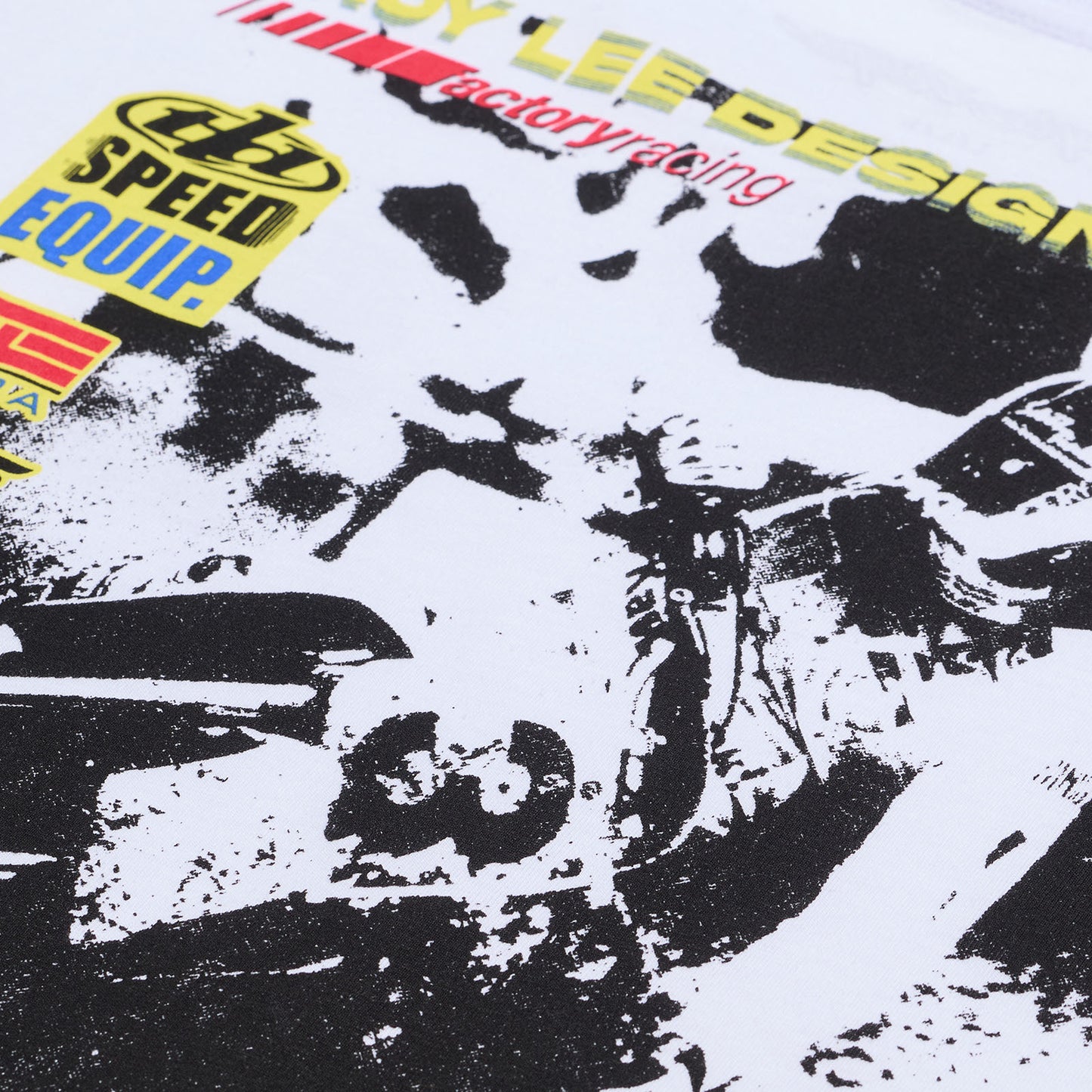 T-shirt à manches courtes Overload blanc