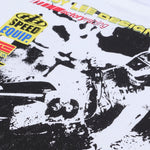 T-shirt à manches courtes Overload blanc