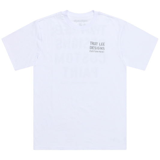 Short Sleeve Tee Paint Shop White