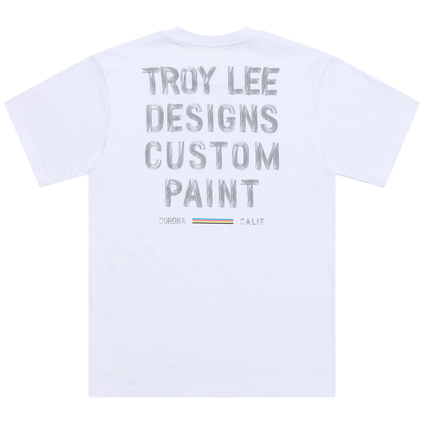 T-shirt à manches courtes blanc Paint Shop