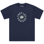 T-shirt à manches courtes Rotation Marine Gris chiné