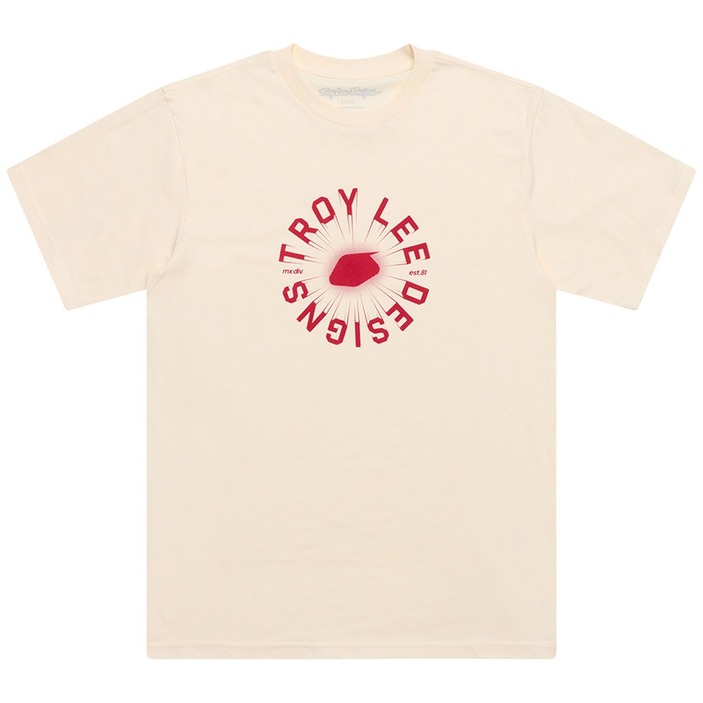 Short Sleeve Tee Rotation Vintage White