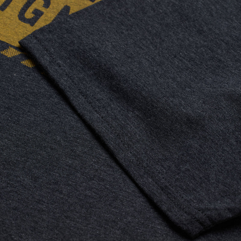 Short Sleeve Tee Stamp Black Heather