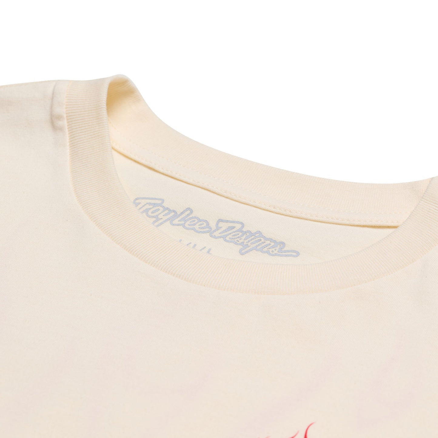 Short Sleeve Tee Torched Vintage White