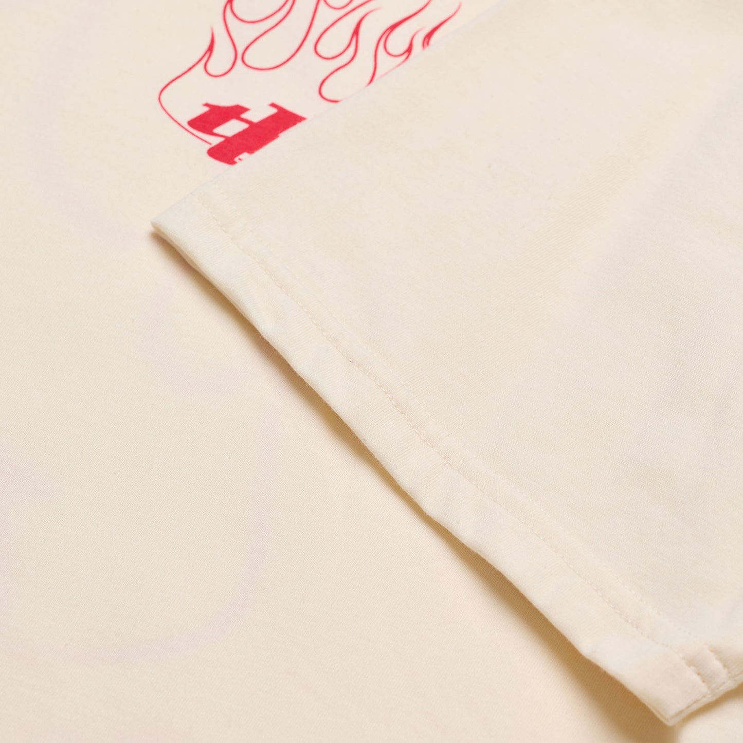 Short Sleeve Tee Torched Vintage White