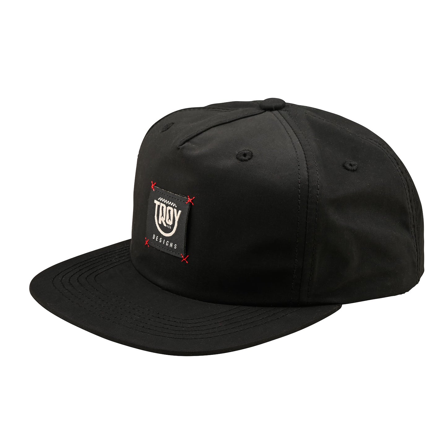 Casquette snapback déstructurée Smiley Black