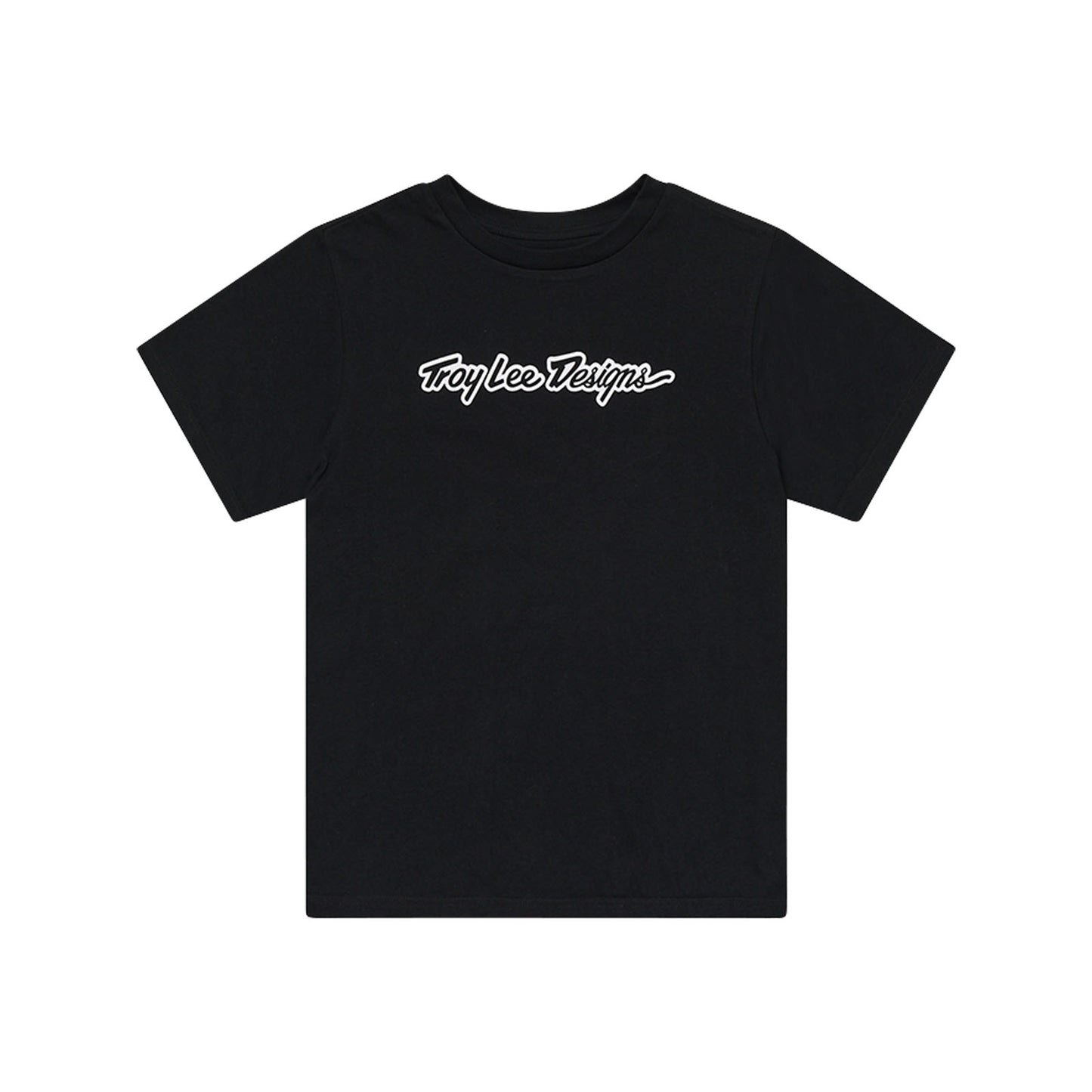 Womens Short Sleeve Tee Signature Black