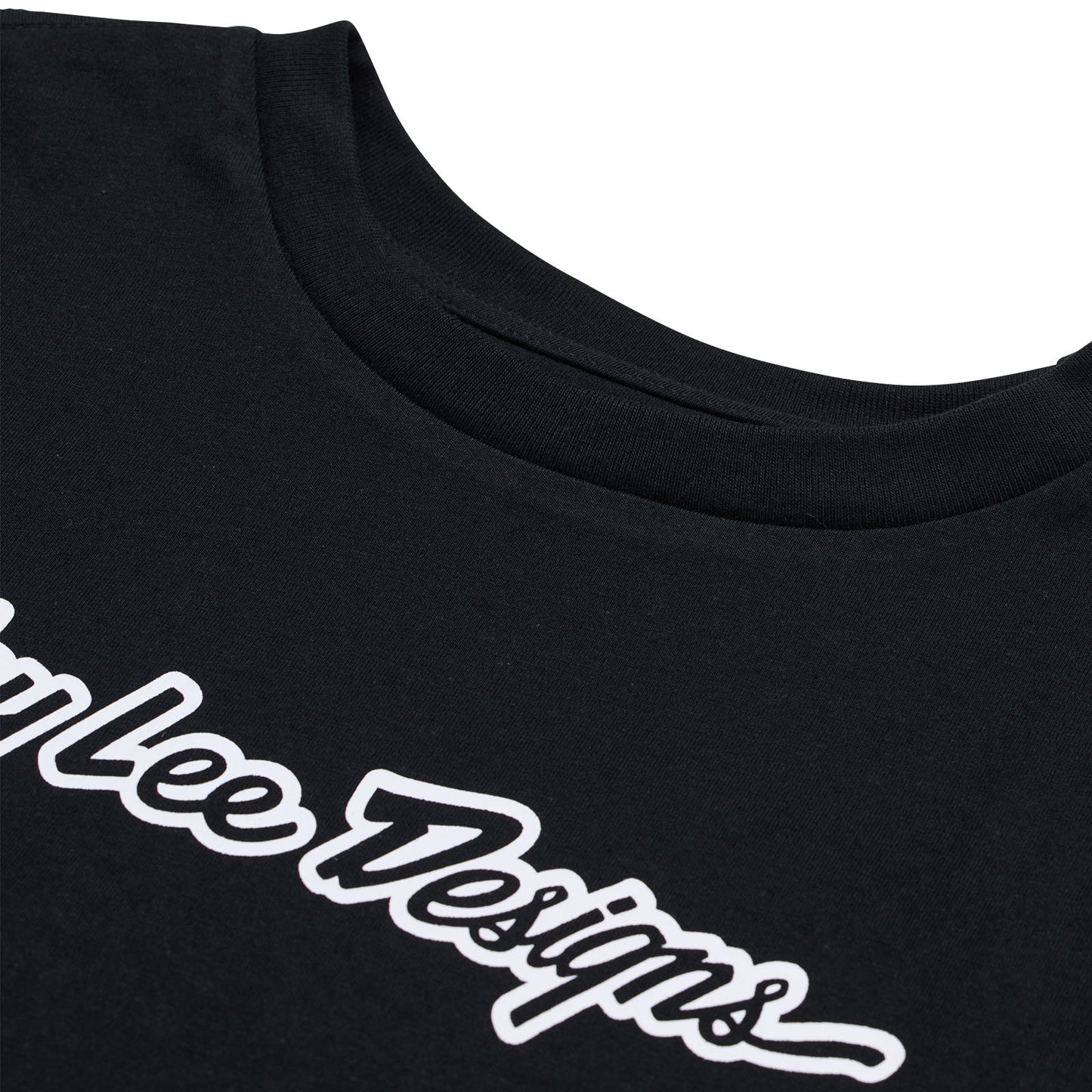 Womens Short Sleeve Tee Signature Black