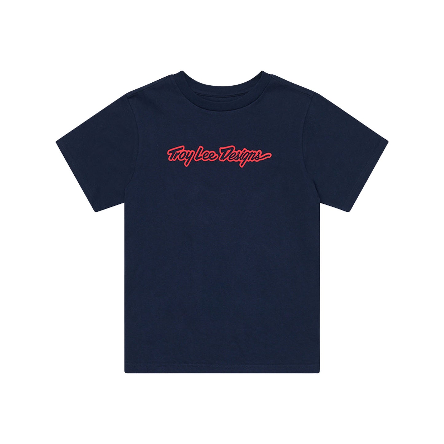 Womens Short Sleeve Tee Signature Navy