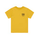 Womens Short Sleeve Tee Smiley Golden