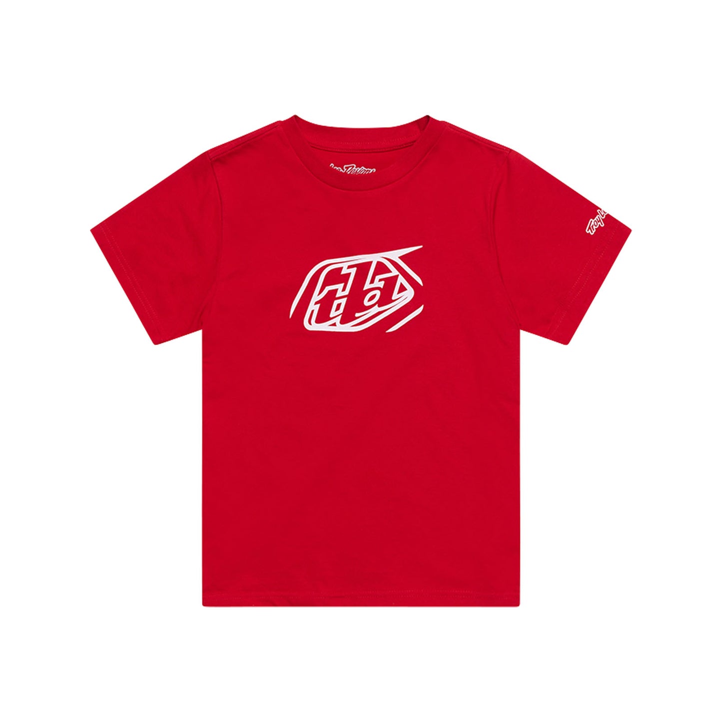 Youth Short Sleeve Tee Badge Team Red