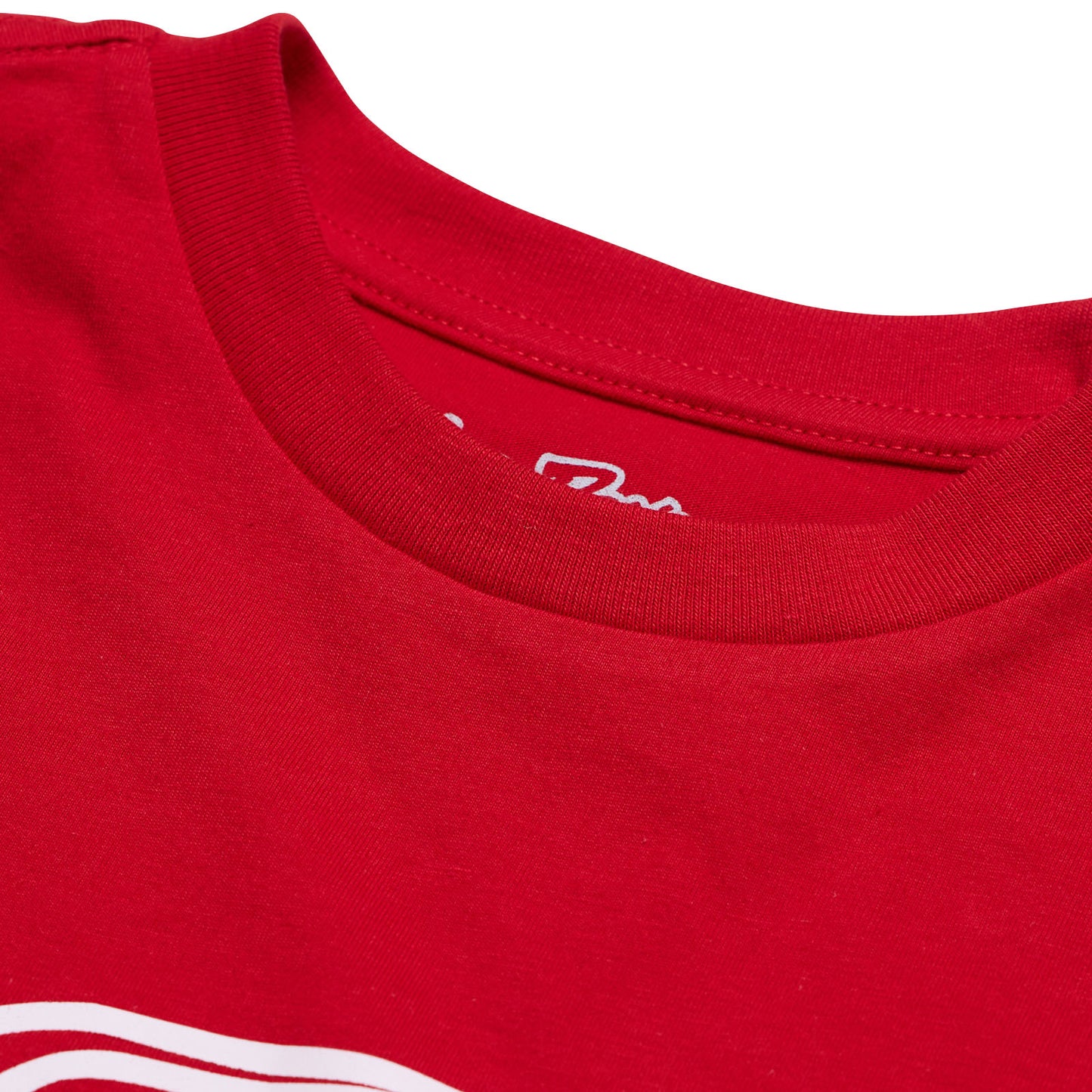 Youth Short Sleeve Tee Badge Team Red