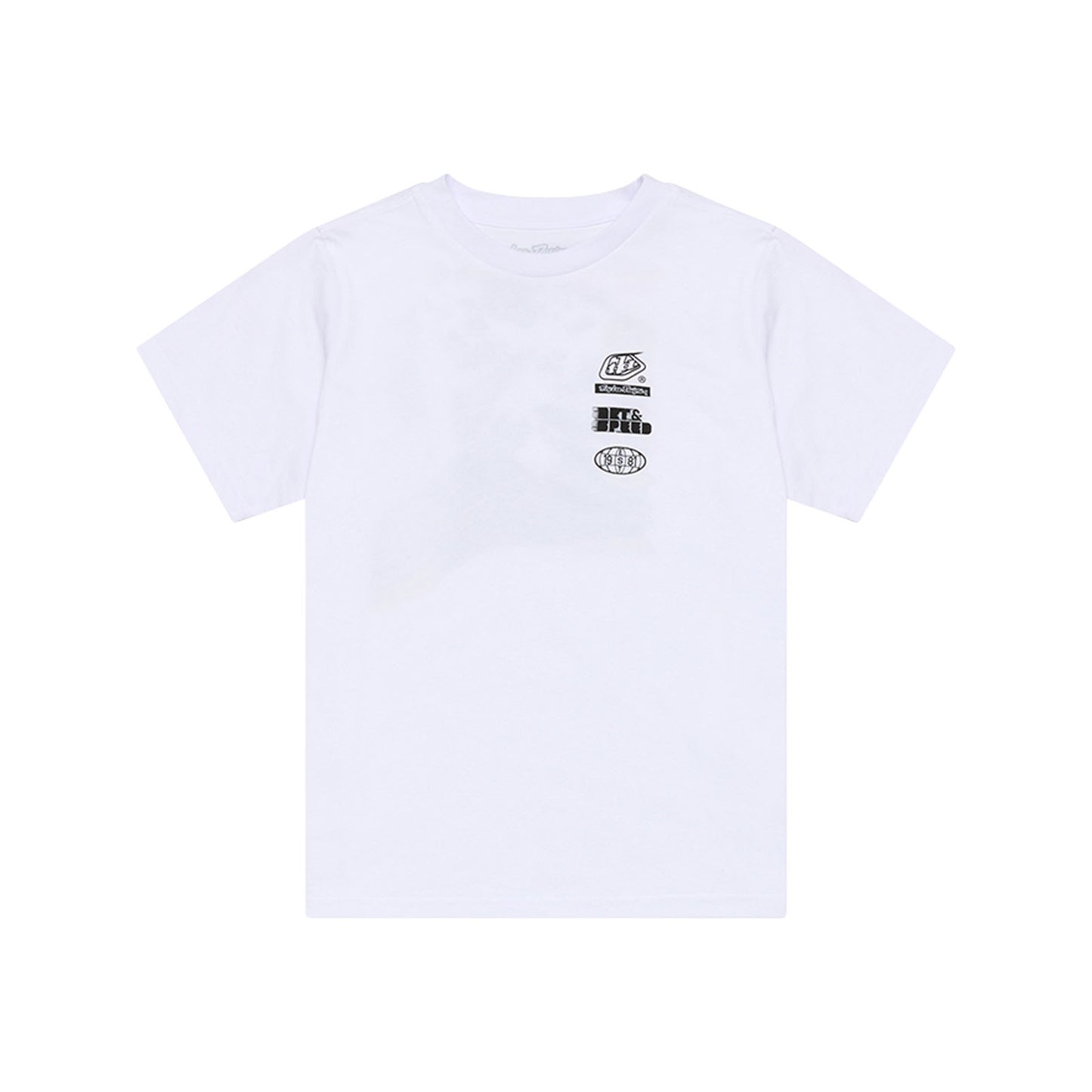 Youth Short Sleeve Tee Overload White
