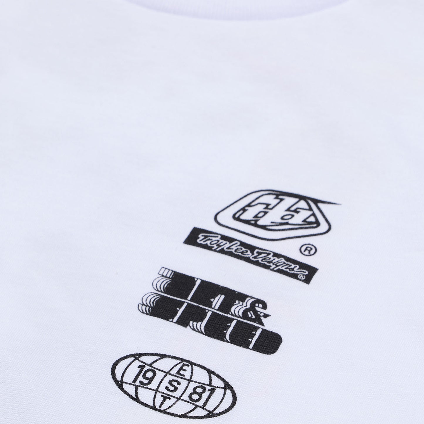Youth Short Sleeve Tee Overload White