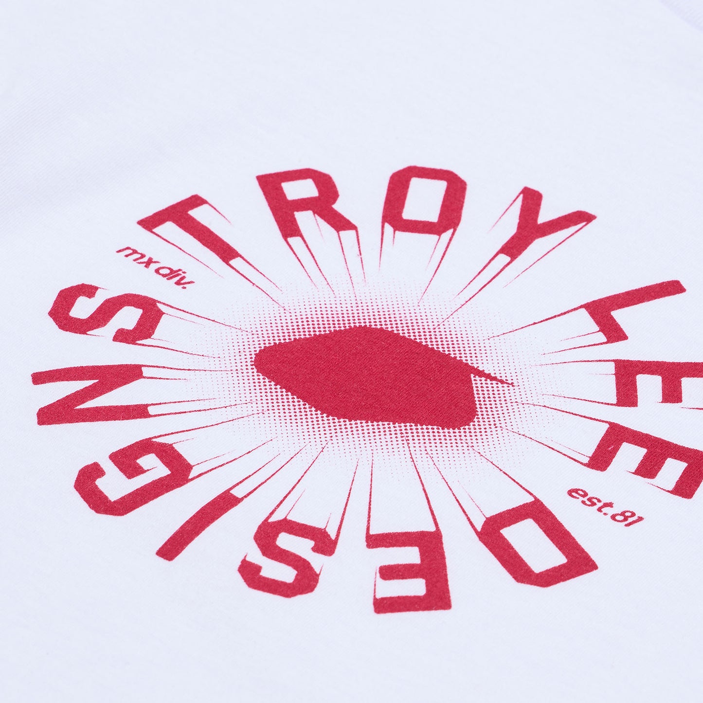 Youth Short Sleeve Tee Rotation White