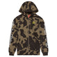 Zip Up Hoodie Branded Olive Camo