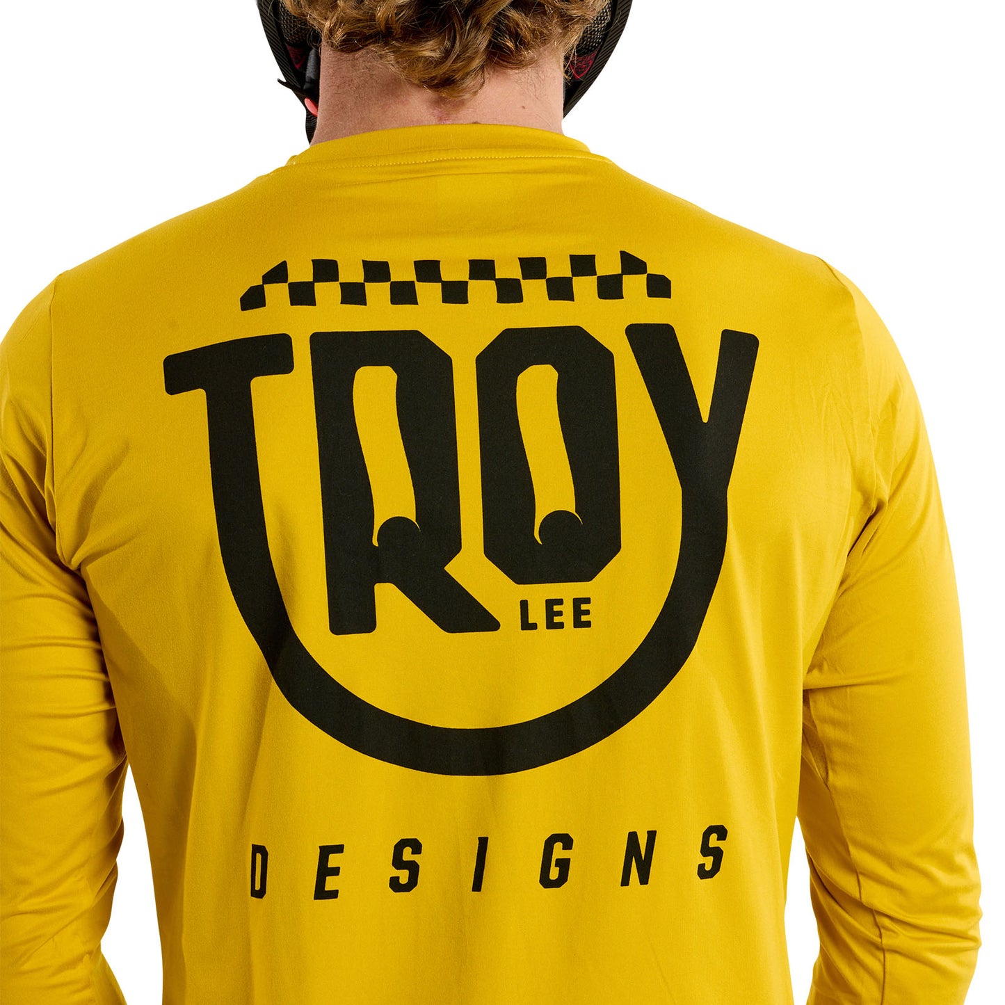 Ruckus Long Sleeve Ride Tee Eyez Safron