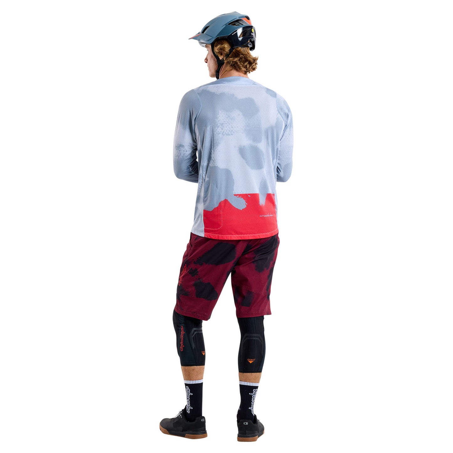 Short Skyline Air avec doublure évasée, couleur bordeaux