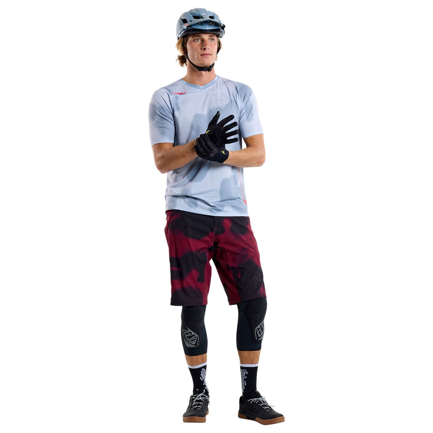 Skyline Air Short Sleeve Jersey Flared Concrete
