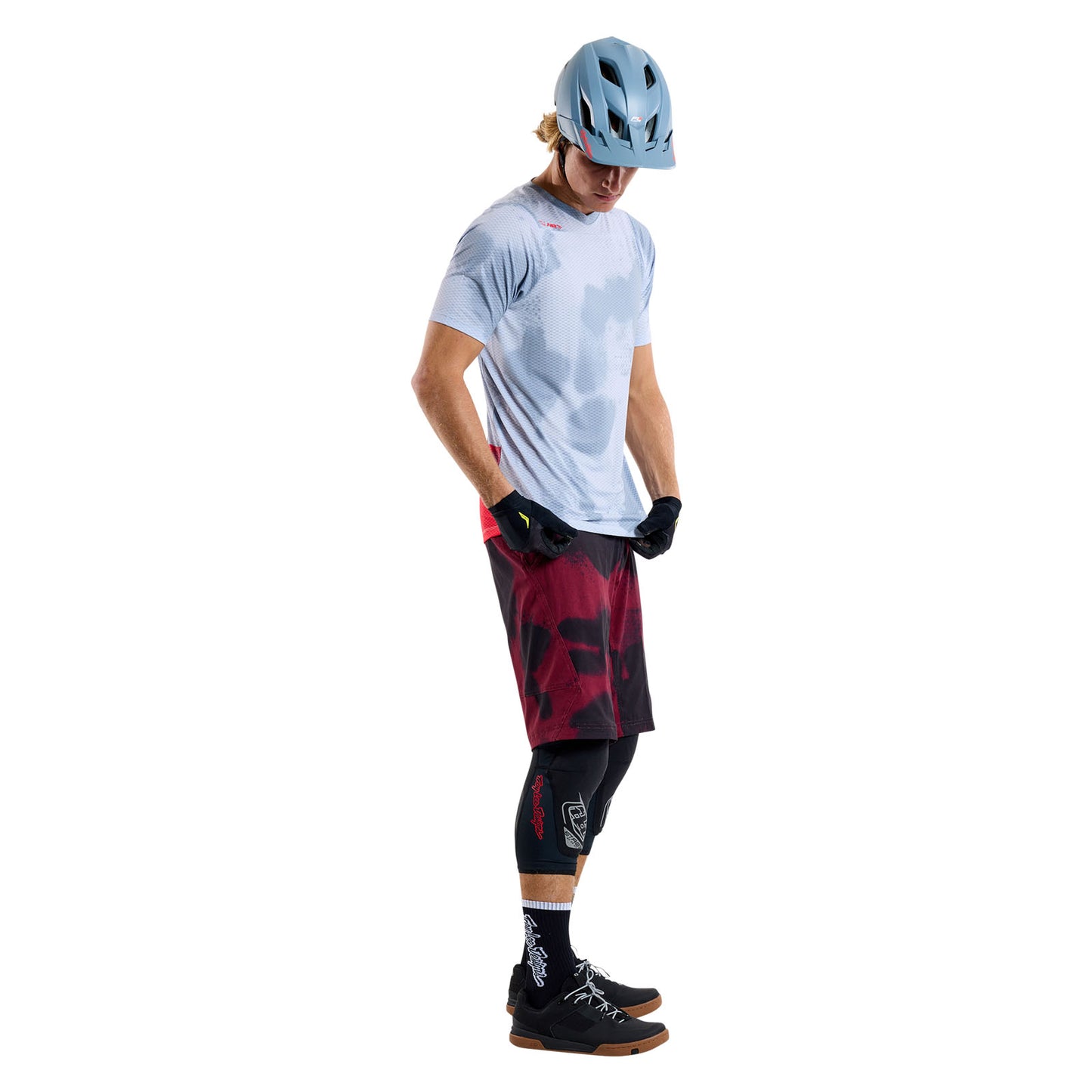Skyline Air Short Sleeve Jersey Flared Concrete
