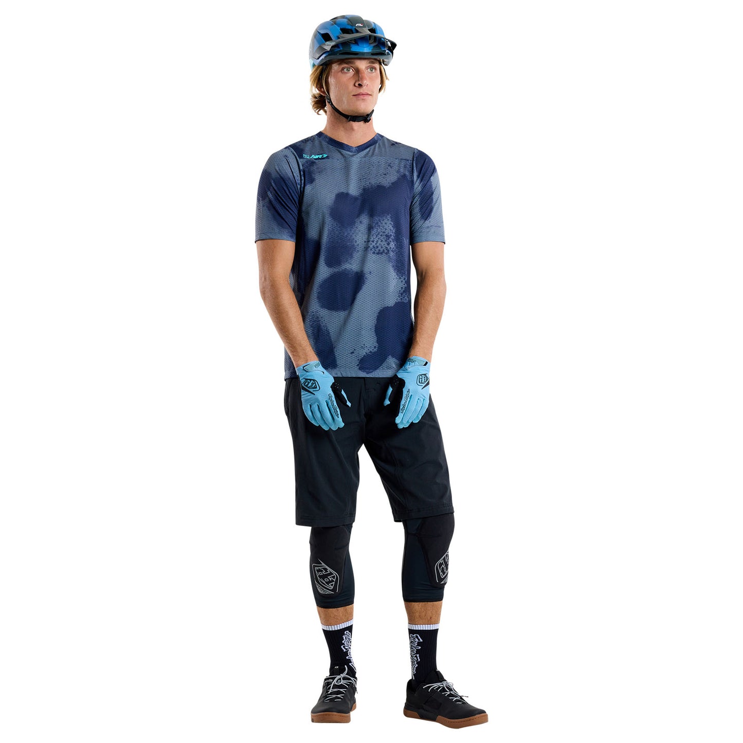Skyline Air Short Sleeve Jersey Flared Steel