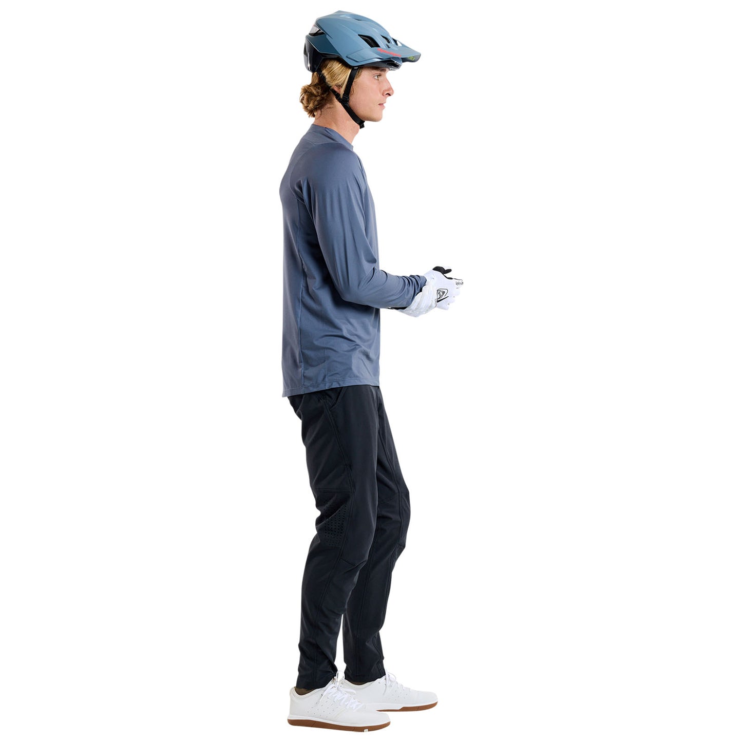 Skyline Long Sleeve Jersey Mono Steel Blue