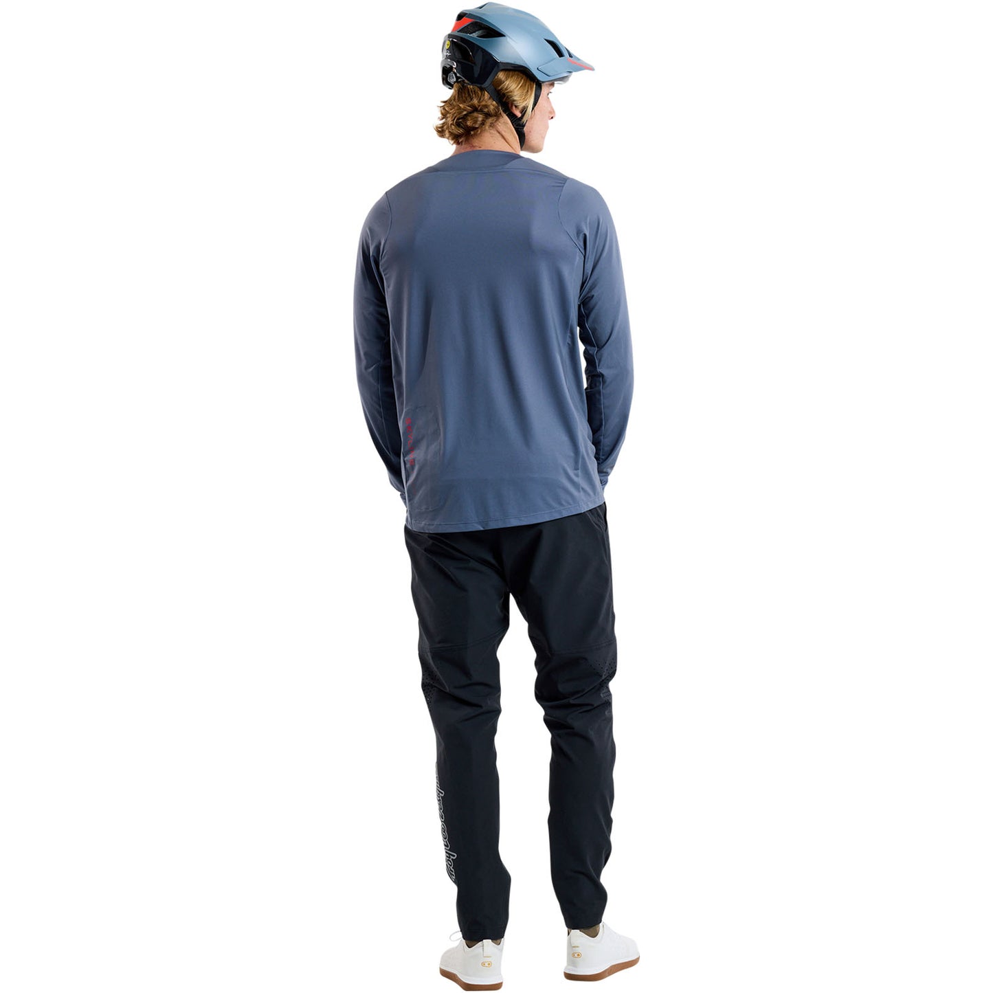 Skyline Long Sleeve Jersey Mono Steel Blue