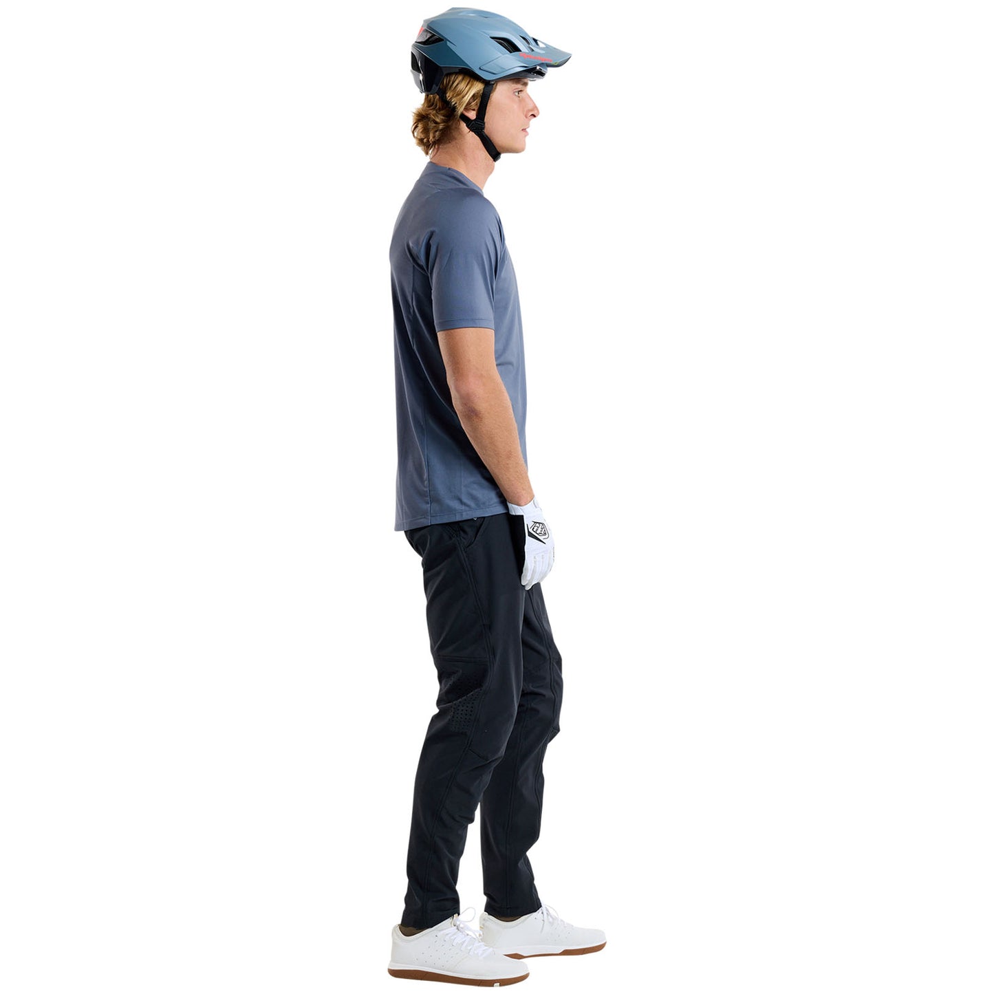 Skyline Short Sleeve Jersey Mono Steel Blue