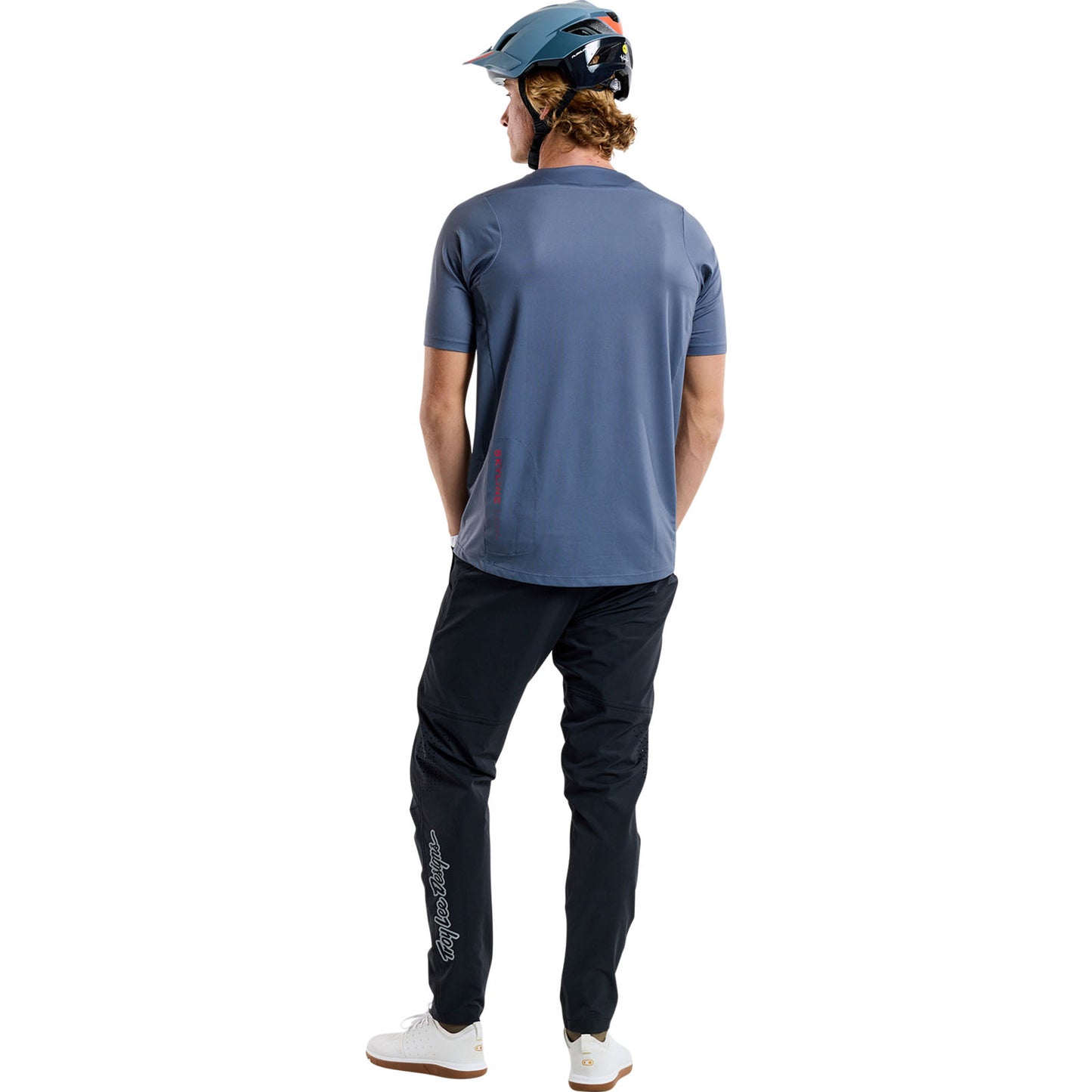 Skyline Short Sleeve Jersey Mono Steel Blue