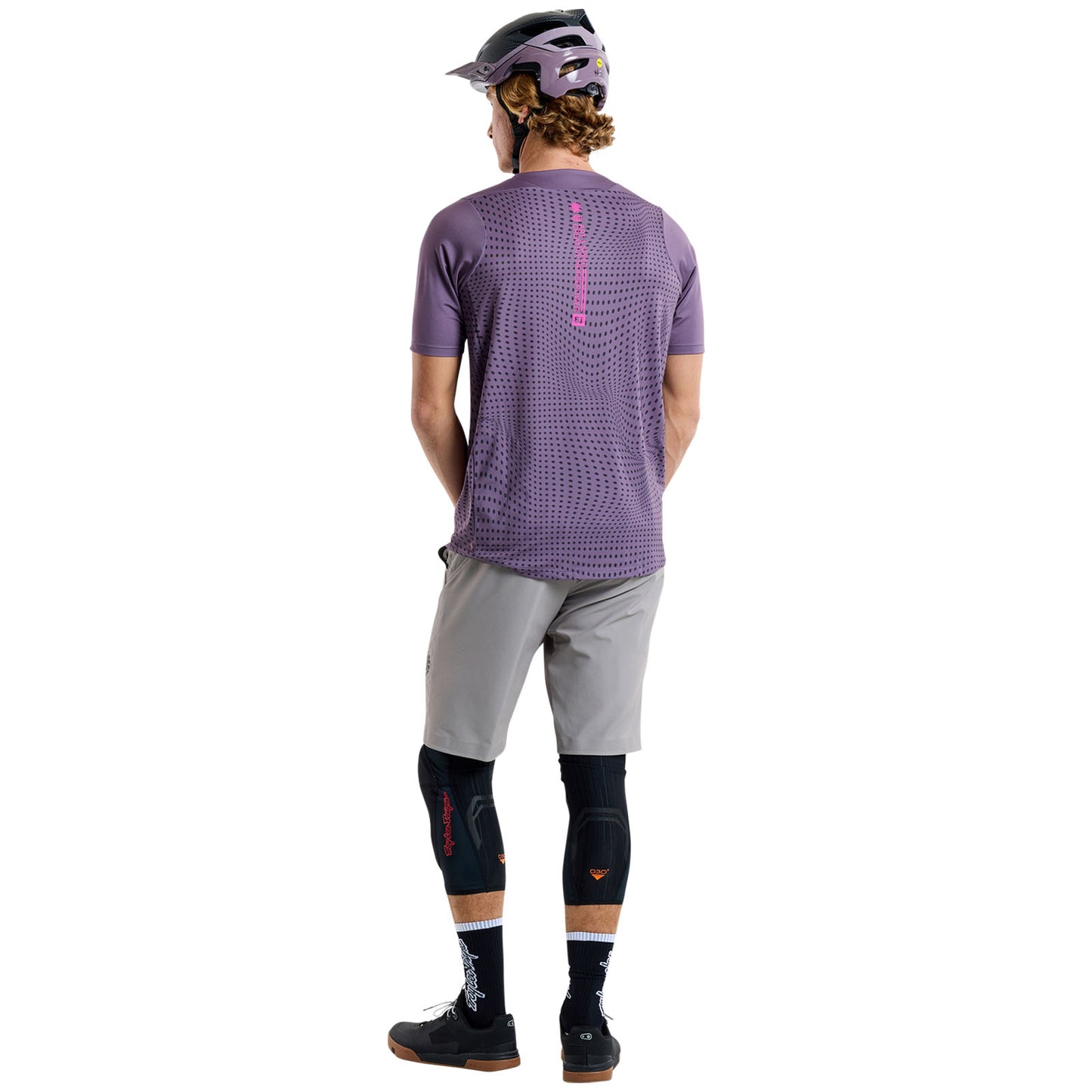 Skyline Short Sleeve Jersey Radioscape Deep Purp