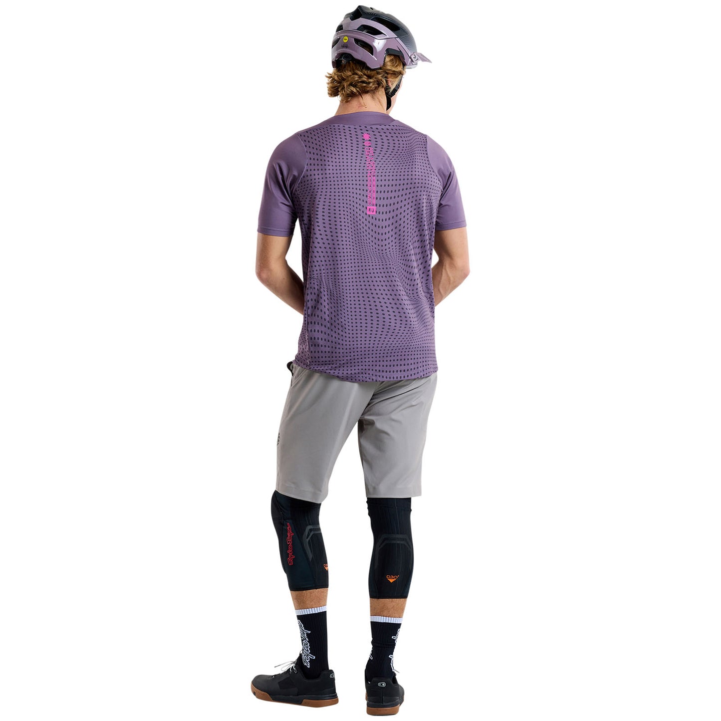 Skyline Short Sleeve Jersey Radioscape Deep Purp